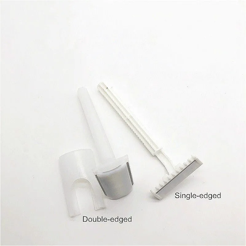 Одноразовый нож для бритья стерильный индивидуальный пакет медицинской кожи с