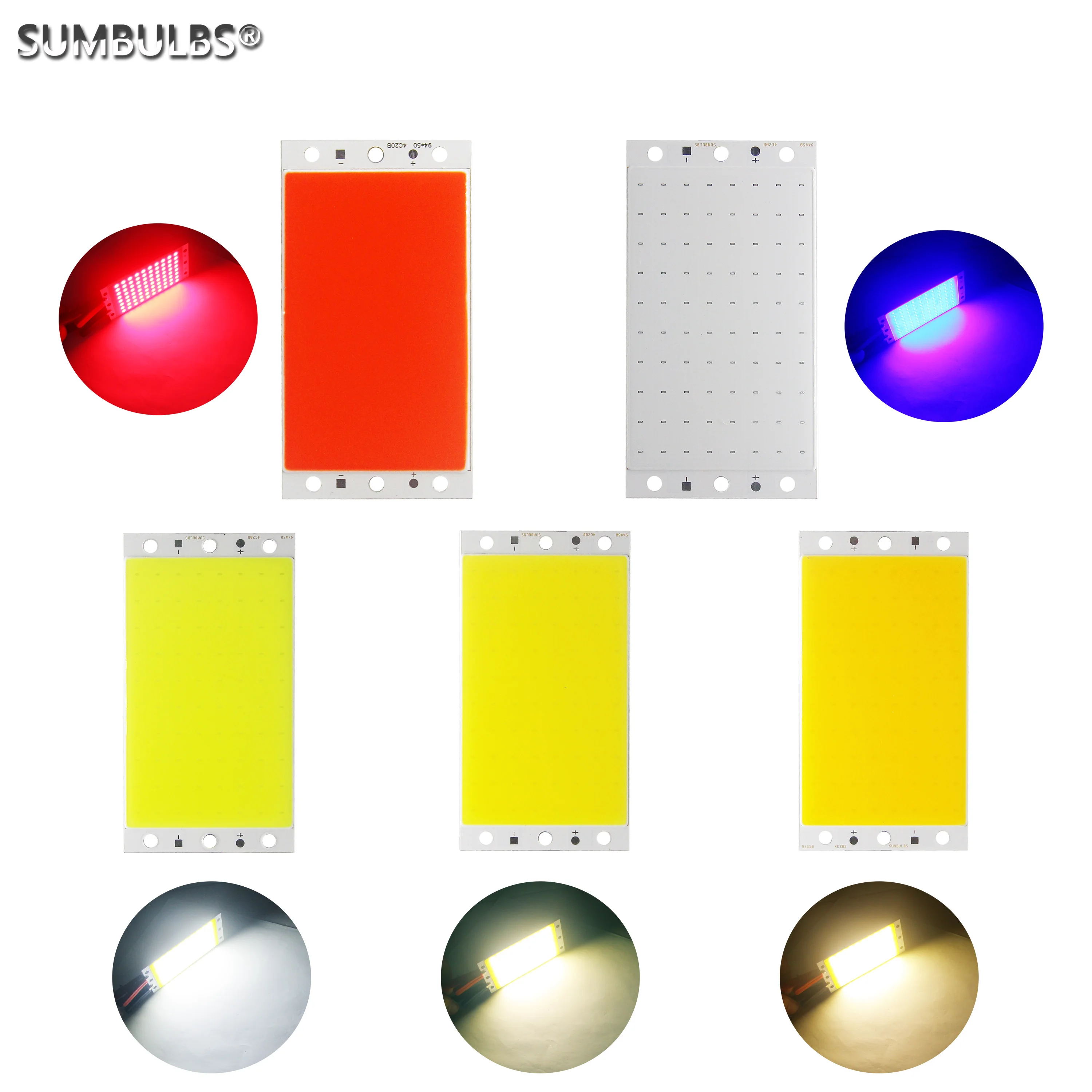 Панель Светодиодная sumbulb плата с чипом источсветильник матричная лампа для дома
