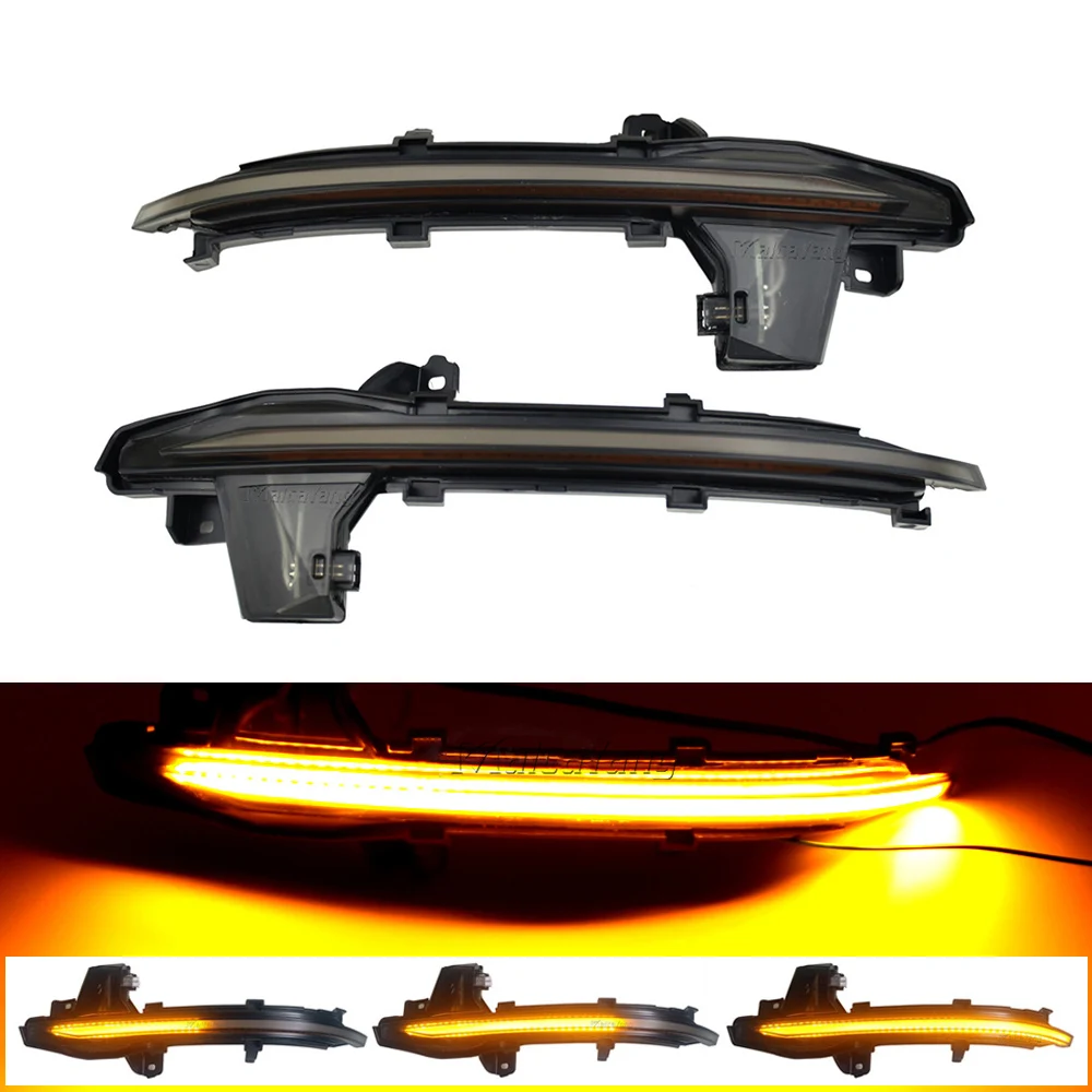 

LHD Smoked Lamp For Audi A6 C8 4A A7 4K A8 D5 4N 2019 2020 Car LED Dynamic Turn Signal Light Side Mirror Indicator Accessories