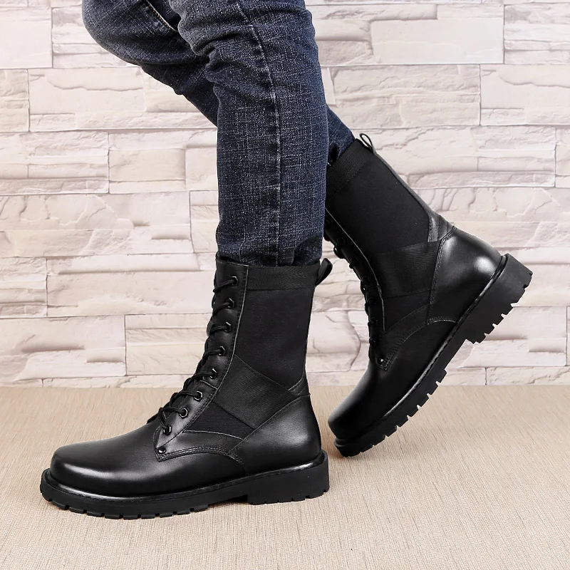Популярные мотоциклетные ботинки для влюбленных Размеры 37-49 мужские зимние