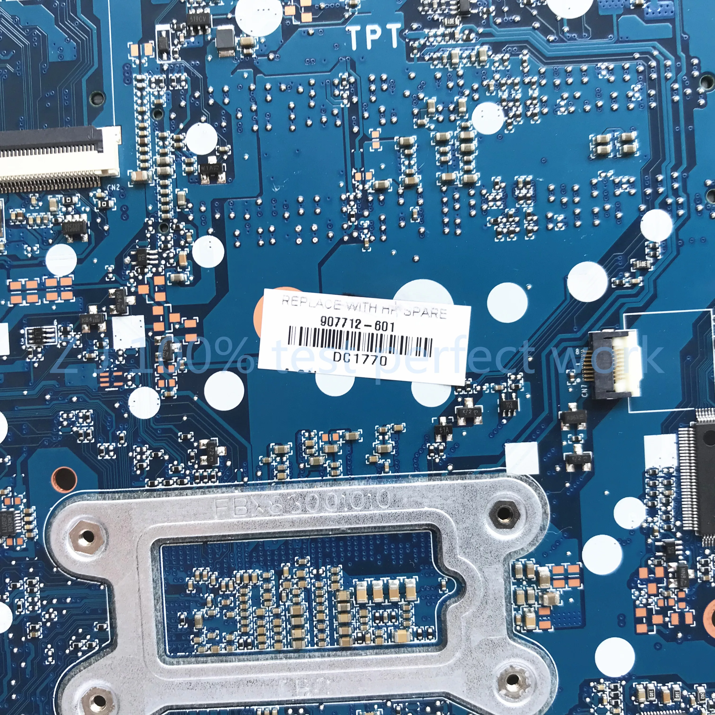 Материнская плата 907712-601 для ноутбука HP 450 470 G4 материнская DA0X83MB6H0 с SR2ZV i7-7500U ЦП DDR4