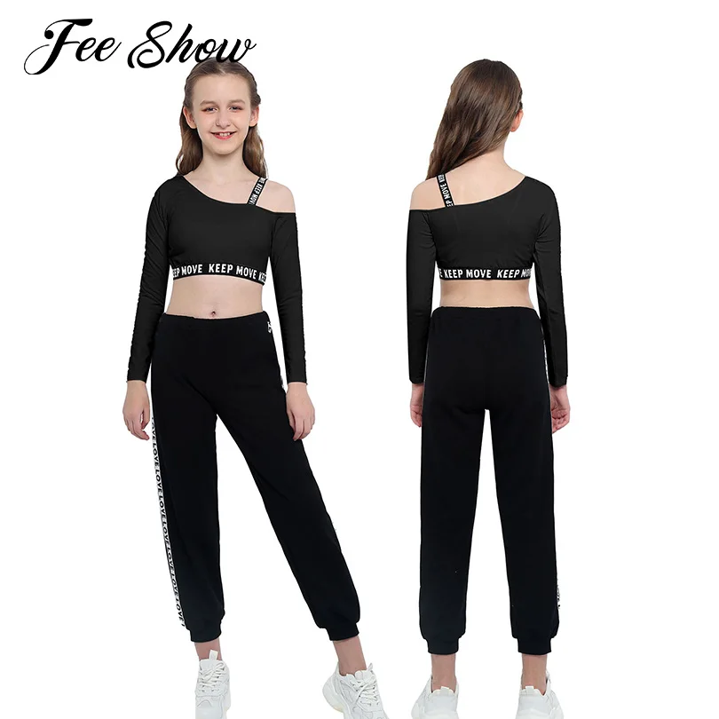 

Детская одежда для девочек костюм для занятия йогой спортивный костюм спортивные костюмы для бега Спортивный костюм с длинными рукавами и ...