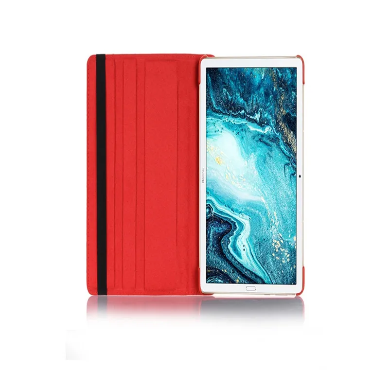 Планшетный ПК складной Стенд защитный чехол 10 8 дюймов Чехол + пленка PU для Huawei