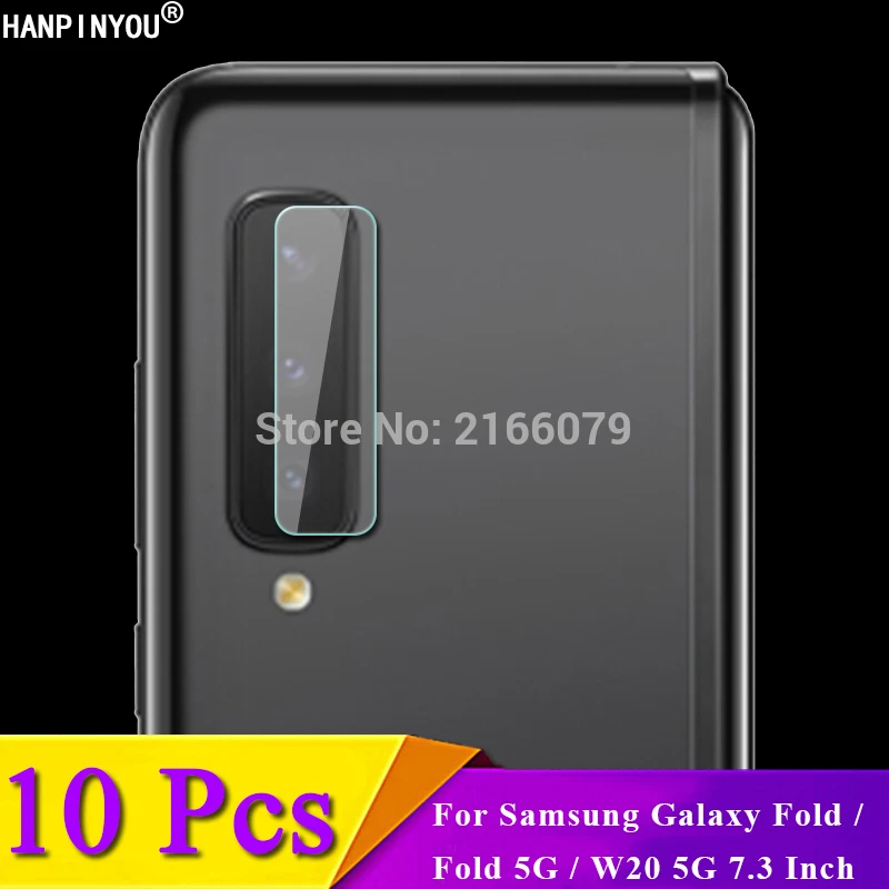 10 шт./лот для samsung Galaxy Fold/W20 5G 7 3 &quotПрозрачная защитная крышка объектива камеры