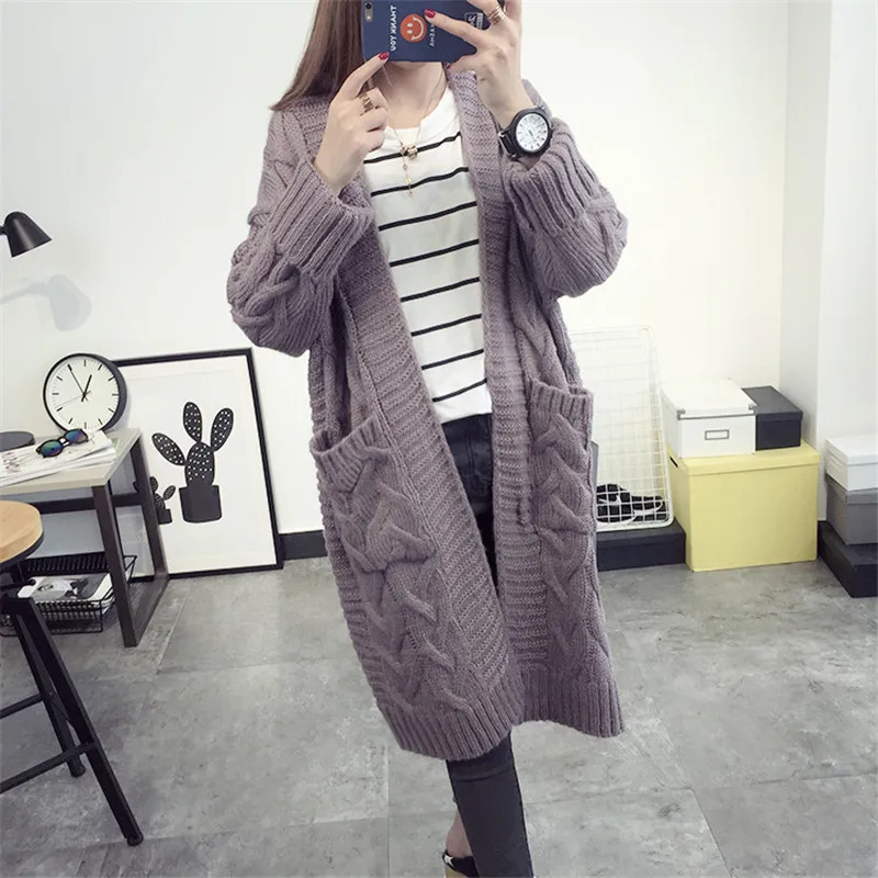 2019 Cardigans Of the Big Sizes Women Casual Lady Solid Sweater O-neck For Female |
