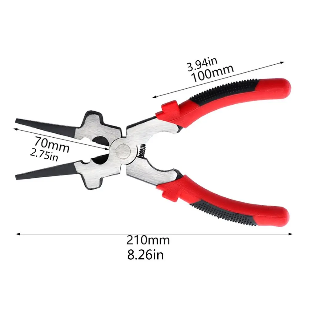 

8" Multi-Function Welding Pliers for MIG Welder Torch Nozzle Spatter Cleaning TIP Installation Removing Wire Cutting