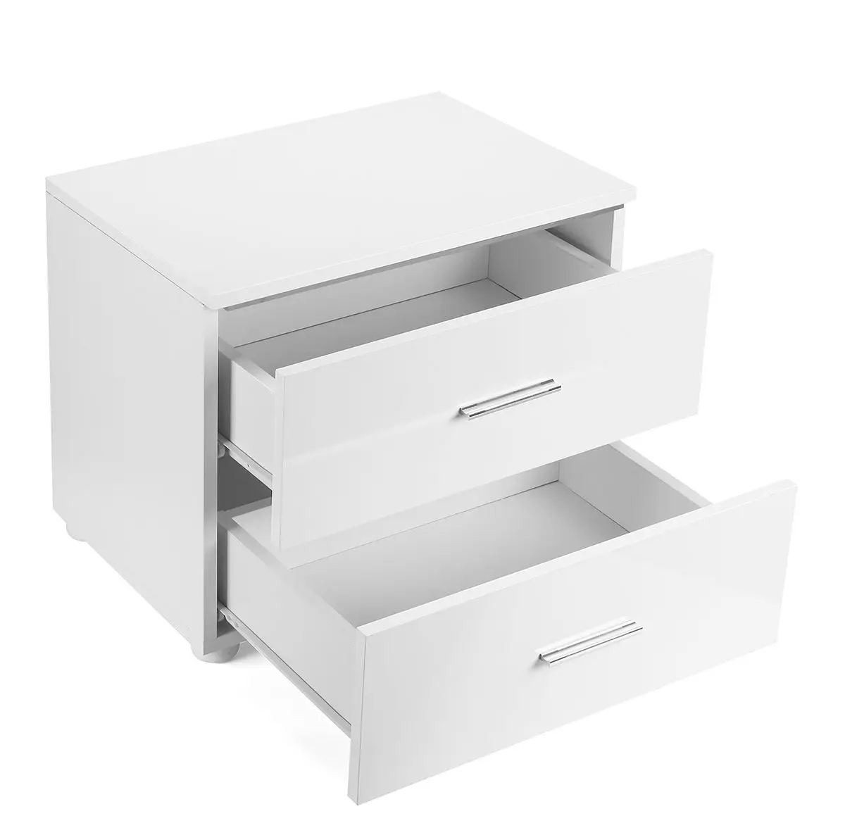 

Multifunction RGB LED Coffee Table with 2 Drawers Storage Cabinet Furniture for Night Bedside Table Living Room Furniture