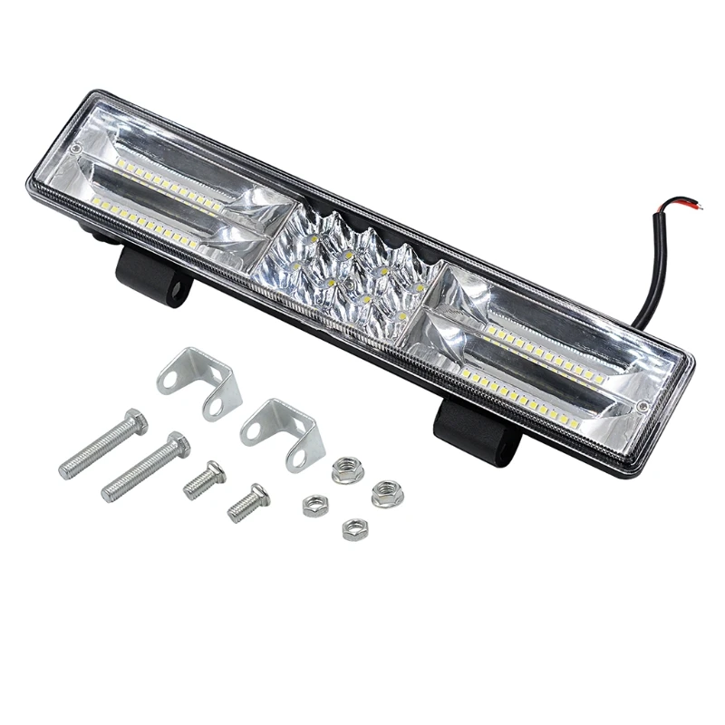 

Ultra Slim LED Light Bar12" Dual Row Led Bar Combo Beam Work Light Lamp For SUV L9BC