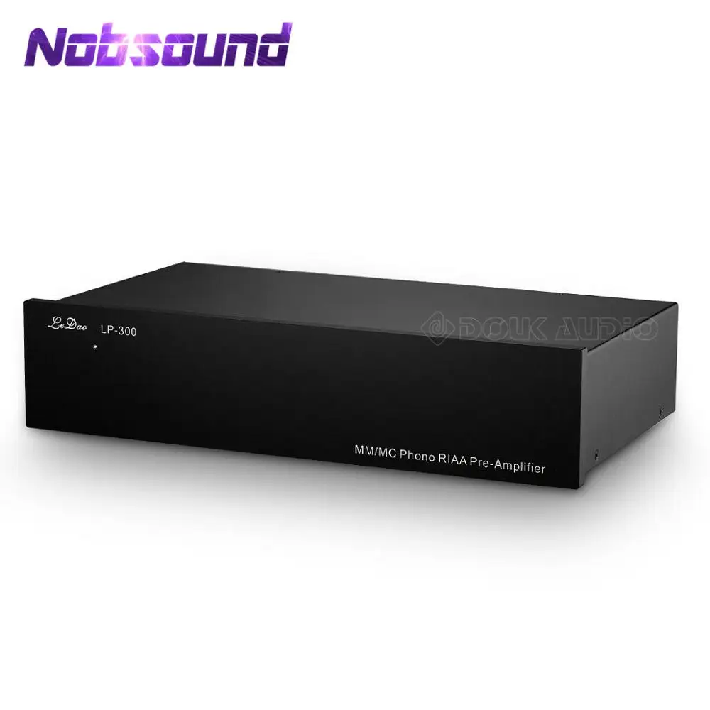 Nobsound высококачественный стерео Усилитель MOSFET MM MC для проигрывателя виниловых