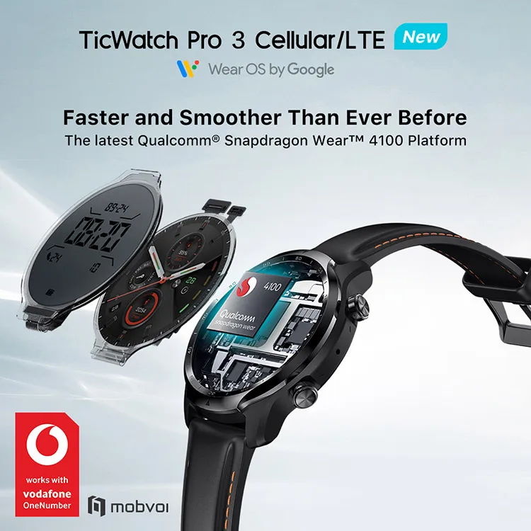 Ticwatch Pro 3 eSim LTE Smart Watches Bracelet T500 HW22 W26 DZ09 Serie Series Watch 6 Sport Music Reloj 4G Android Smart Watch