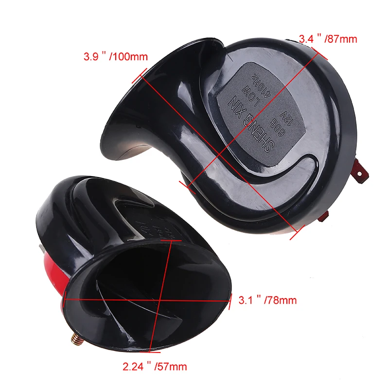 POSSBAY Улитка Стиль мотоцикл гудок лодка Стайлинг автомобиля Мотор Фургон Грузовик