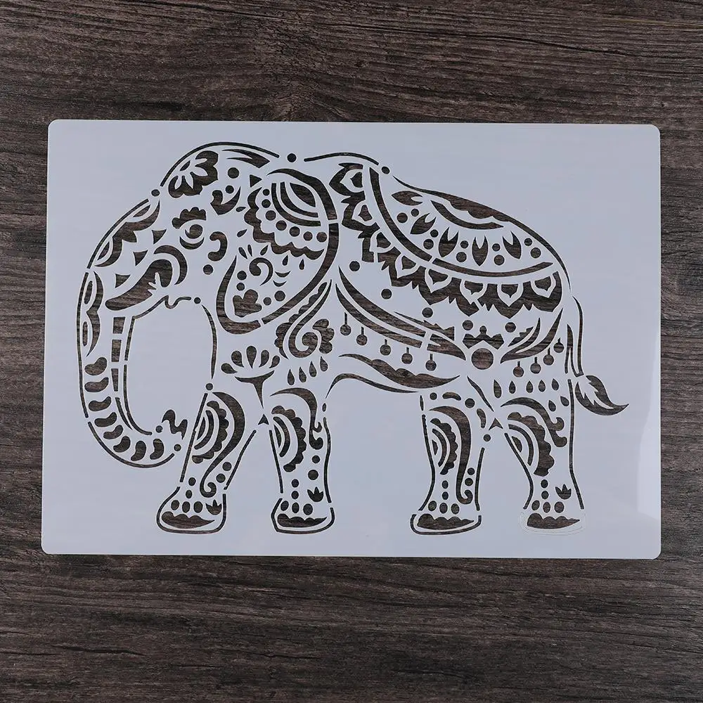 A4 форма для рисования животных шаблон трафарет ткани ручной работы камень