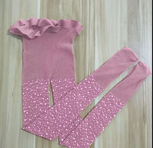 Новое платье для маленьких девочек Стразы чулки в сетку сетчатые колготки