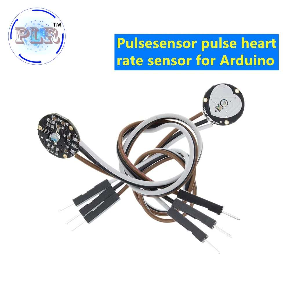 Пульсометр Pulsesensor датчик частоты сердечных сокращений для Arduino PLR аппаратное