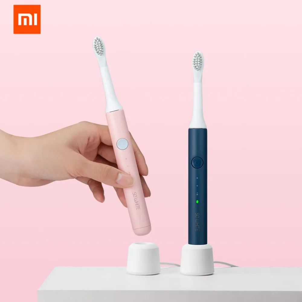 Оригинальная звуковая электрическая зубная щетка XIAOMI Mijia Soocas SO WHITE беспроводная