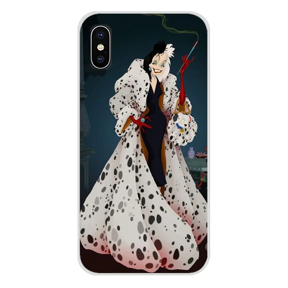 Чехлы для телефонов Apple iPhone X XR XS MAX 4 6 5C SE 6S 7 8 Plus ipod touch 5 Cruella | Мобильные телефоны и