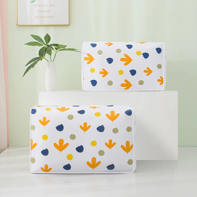 

Quilt Pillow Blanket Organizer Foldable Storage Bag Closet Sweater Organizer Box Sorting Pouches Cabinet Container Travel Home