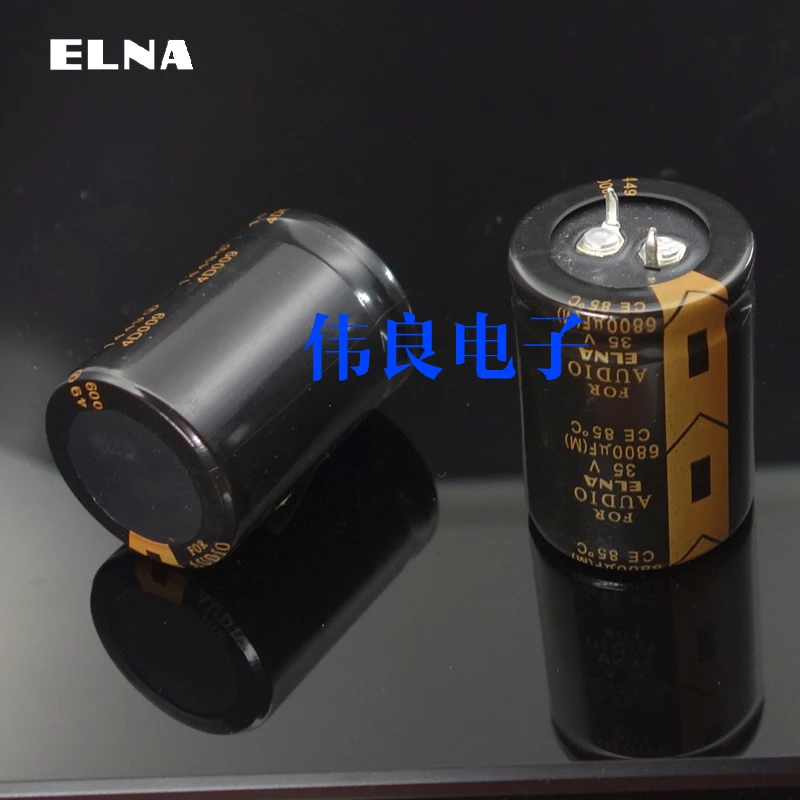 Электролитический конденсатор ELNA для аудио 6800 мкФ 35V 2 шт.|Усилители мощности| |