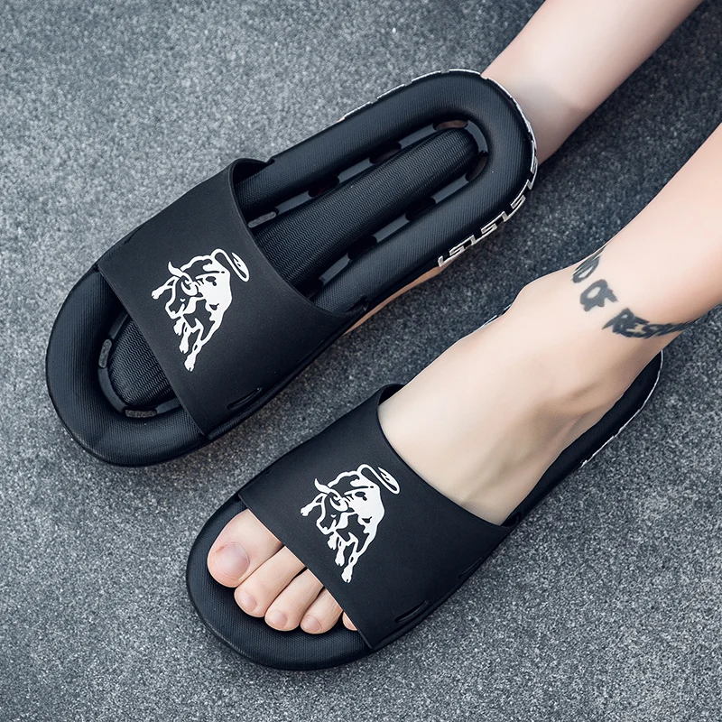 

Flip Flop Sandals Outdoor New 2021 Home Casual Slippers Men Men's Shoes Non-slip High Quality Soft Summer Breathable