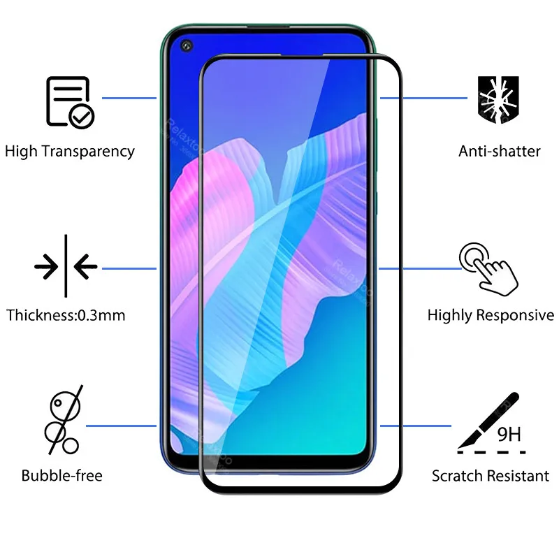 Закаленное стекло для huawei y7p y 7 p y7 huaway7p защитная пленка экрана 6 39 дюйма Защитная