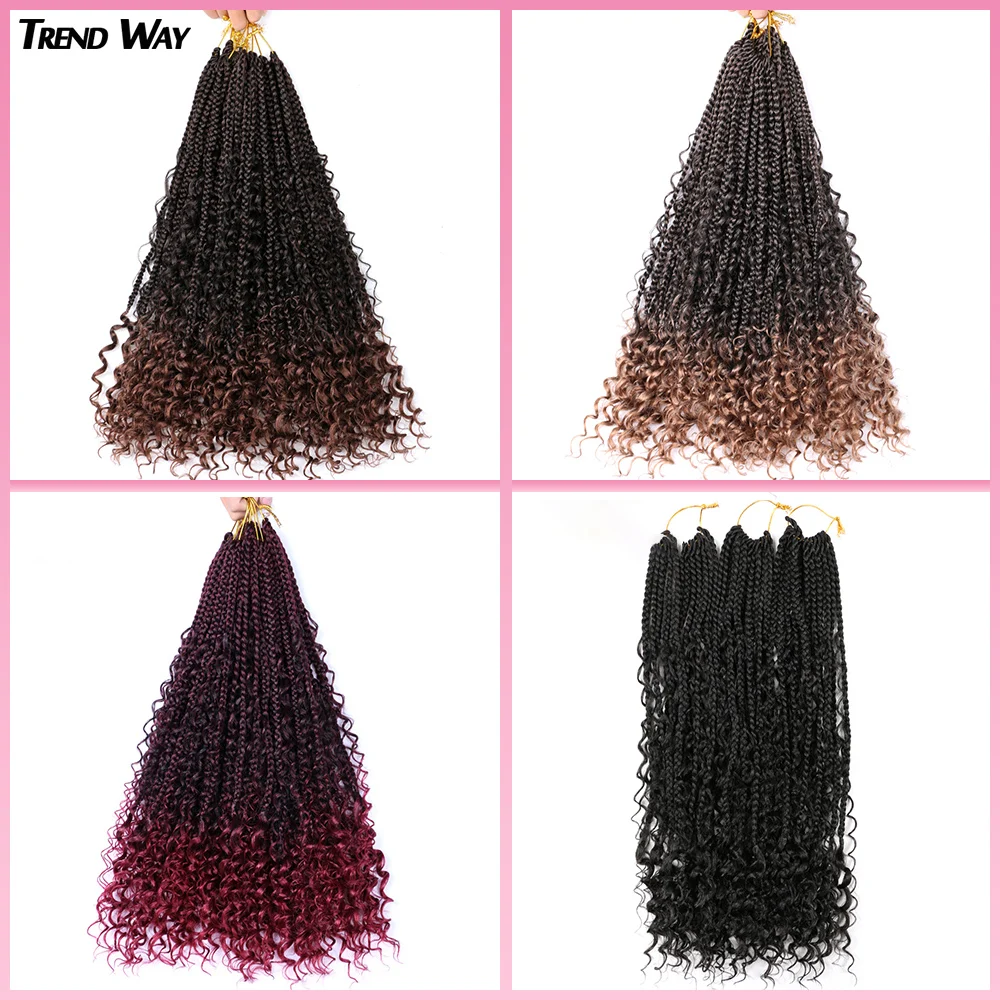 22 дюйма речная коробка косы синтетические волосы для наращивания вязания