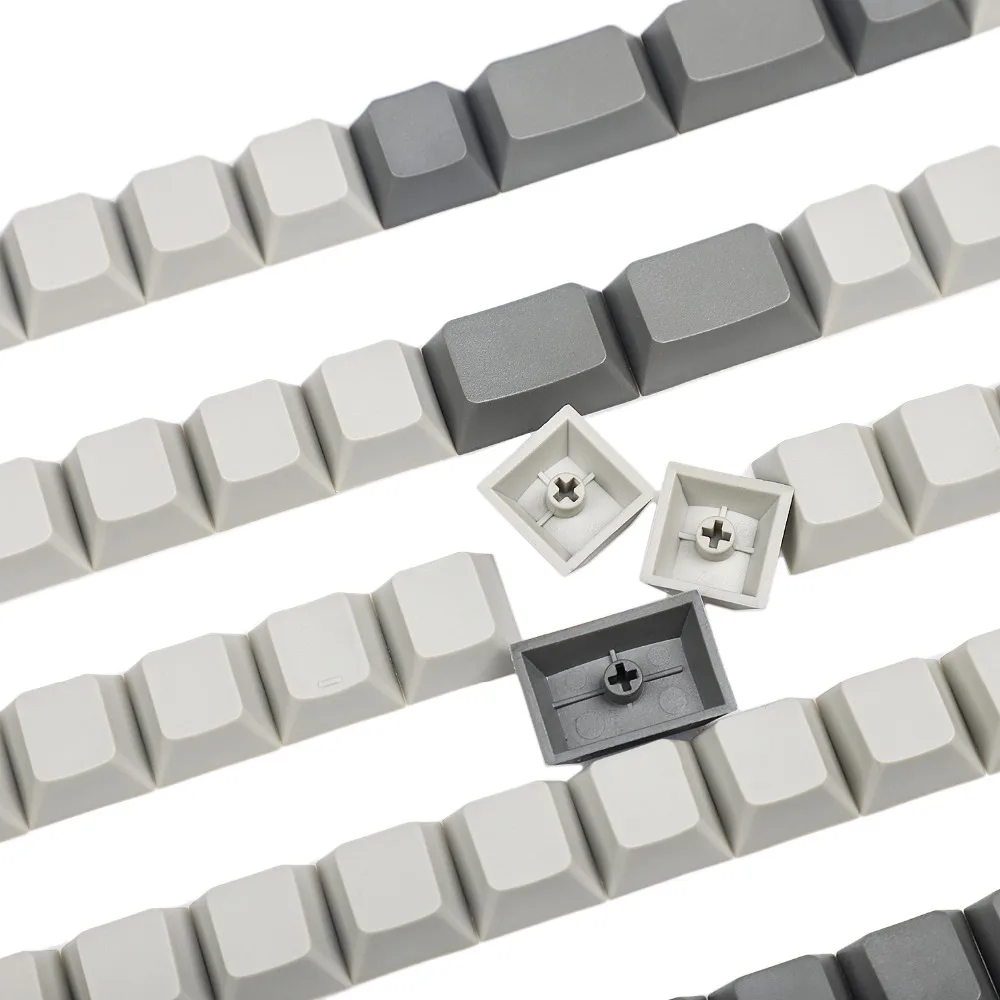 cherry profile ergo thick pbt blank printed ergodox keycaps for mechanical keyboard diy keycap set for ergo ergodox free global shipping