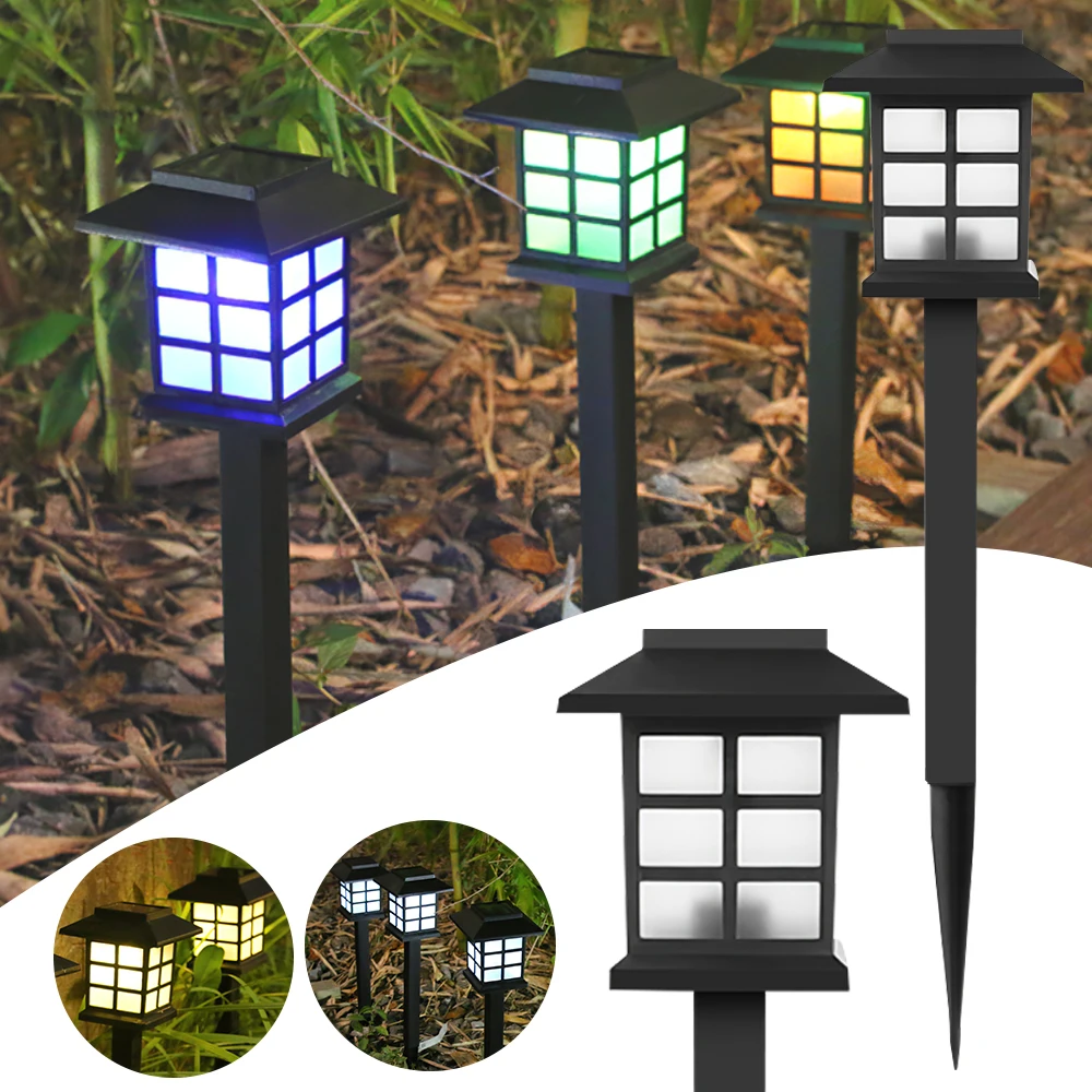 

2pcs Led Solar Lawn Pathway Light Waterproof Outdoor Solar Lamp for Garden/Landscape/Yard/Patio/Driveway/Walkway Lighting decor
