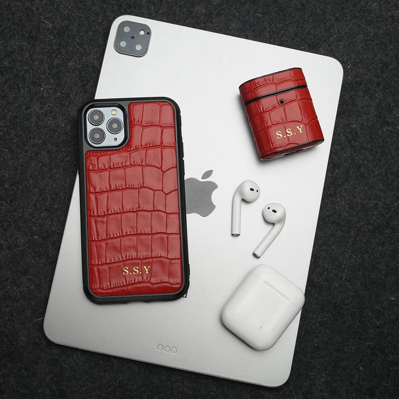 Horologii обычай имя бесплатно для лучший подарочный набор iphone X XR 11 12 Pro Max чехол и AirPods