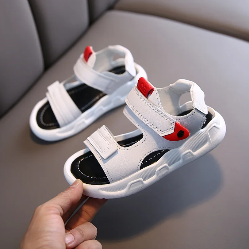 Детские сандалии с открытым носком пляжные ортопедические для мальчиков размер