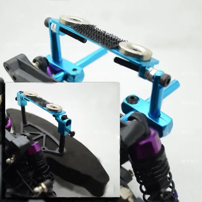 Комплект алюминиевых магнитных невидимых креплений для кузова 1/10 HSP 94122 94123 Sakura D3