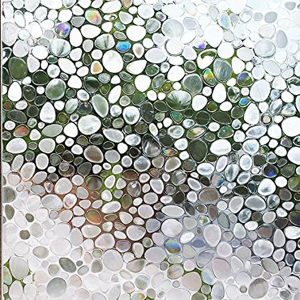 

3D Anti-Heat Electrostatic Solar Glass Film & UV film Window Blinding Film Static Opaque Glass Glass Stickers for Bathroom Bedro