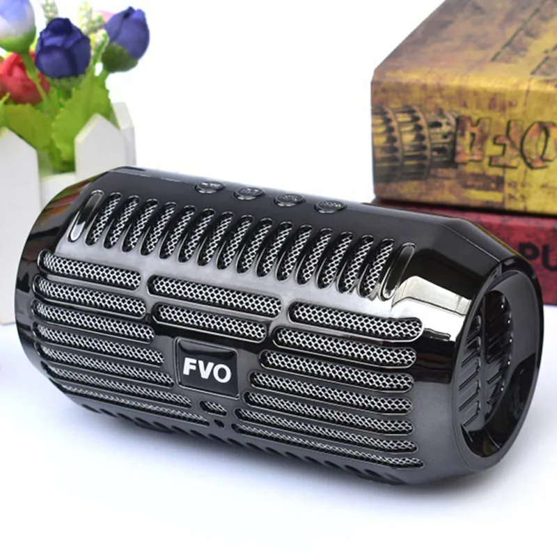 Bluetooth Колонка портативная с FM радио TF картой AUX USB|Портативные колонки| |