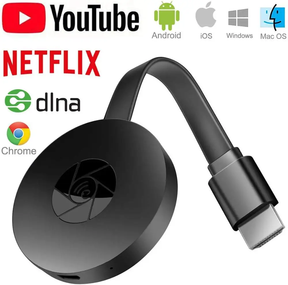 AMKLE Mira screen 4K беспроводной HDMI-совместимый ключ TV stick Miracast Airplay приемник Wifi Dongle mirror