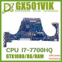 kefu gx501vik laptop motherboard for asus gx501v gx501vi gx501vik gx501vsk 100 test original motherboard i7 7700hq gtx10808g