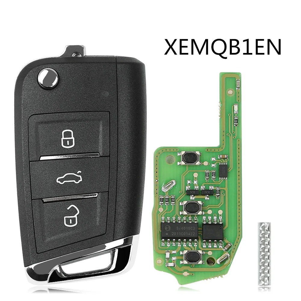 

XHORSE XEMQB1EN Super Remote Key MQB Style 3 Buttons Built-in Super Chip