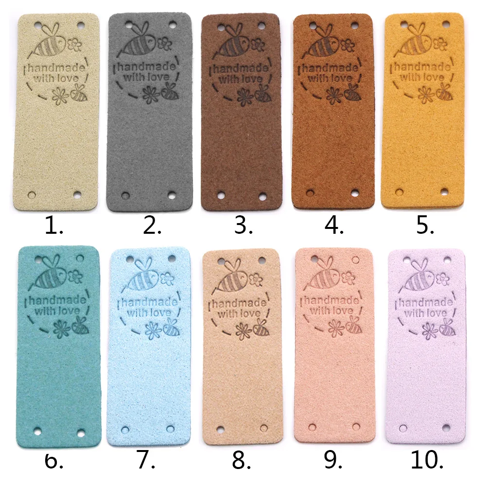 20 шт. этикетки ручной работы подвесные для кожаная этикетка с любимыми