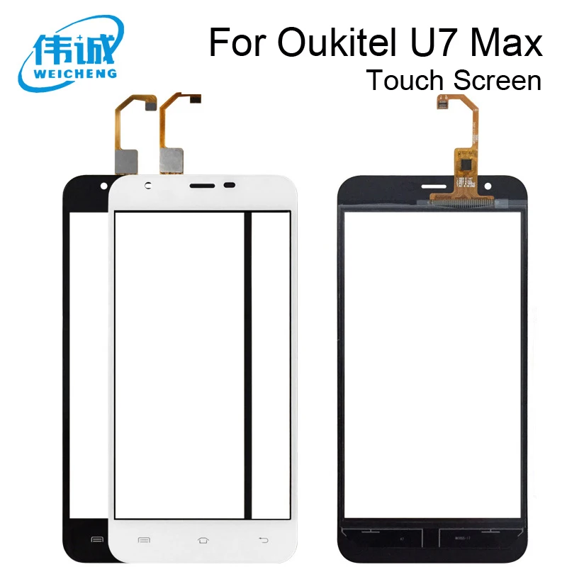5 ''Протестировано хорошо 100% для Oukitel U7 Plus сенсорный экран дигитайзер переднее