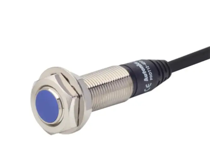 PRD12-4DP датчик, индуктивный Prox, Круглый 12 мм, экранированный, 4 мм Датчик, PNP, NO, 3 провода, 10-30 В постоянного тока