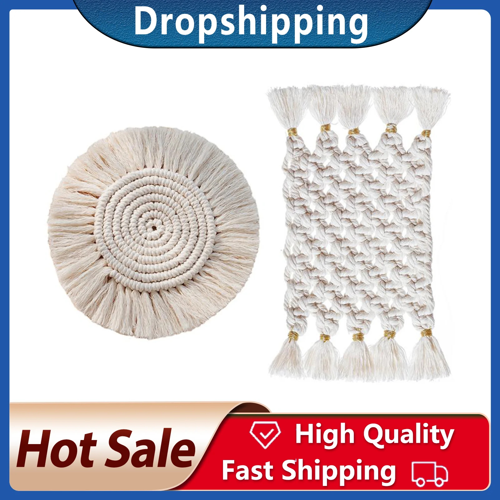 1 шт. Северная Европа макраме пусковой площадки Богемия скатерть стол коврик