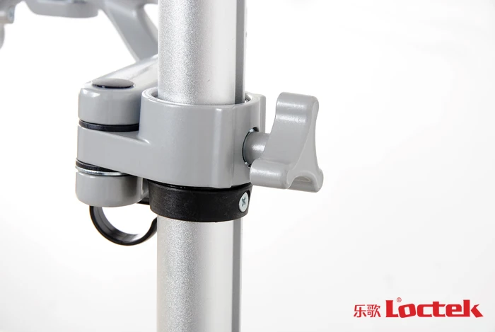 Loctek DLB203 Настольный держатель монитора с двойным экраном полная стойка для