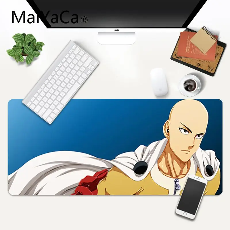 

One Punch Man Hero New Arrivals Lock Edge Speed Control Laptop Keyboard Mat Size for 30*60cm/11.8*23.6inch