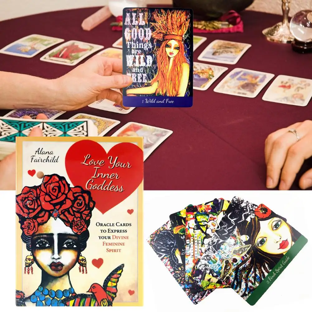 Таро карты любовь Your Inner Magic печатная плата игровой набор английский Гадания и