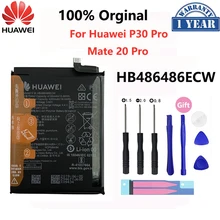 100% Original Hua Wei Replacement Battery HB486486ECW For Huawei P30 Pro Mate20 Pro Mate 20 Pro Genuine Phone Batteries 4200mAh