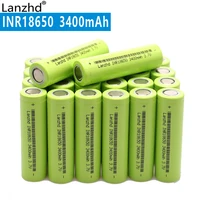 24 pcs new original 18650 30a 3400mah inr18650 lithium rechargeable 18650 battery 3 7 v for laptop batteries