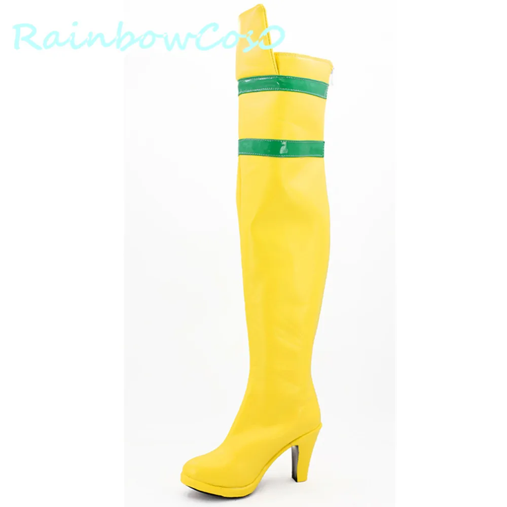 Обувь для костюмированной вечеринки RainbowCos0 Ботинки Rogue Anna Marie Аниме-игры на