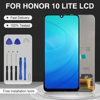 catteny promotion 6 21inch display for huawei honor 10 lite lcd touch screen digitizer for honor 20 lite assembly free shipping