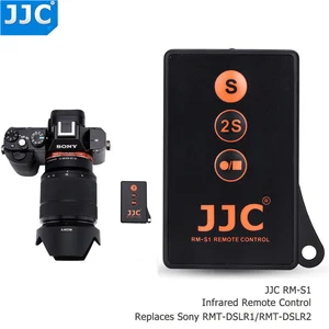 JJC RMT-DSLR1 RMT-DSLR2 дистанционного Управление триггер командой видео для Sony A7SIII A7III A7RIII A7RIV A7RII A6600 A6400 A7R A7II A6500