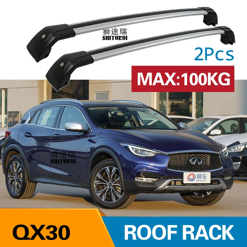Кровельные рейки для infinitit QX30 2016 2017 2018 2019 2020 2 шт. боковые из алюминиевого сплава