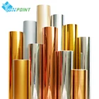 Зеркальная Наклейка из нержавеющей стали, электрический прибор, металлическая матовая Золотая наклейка для стикеры на стены, холодильник на холодильник, самоклеящаяся пленка, восстановленная наклейка