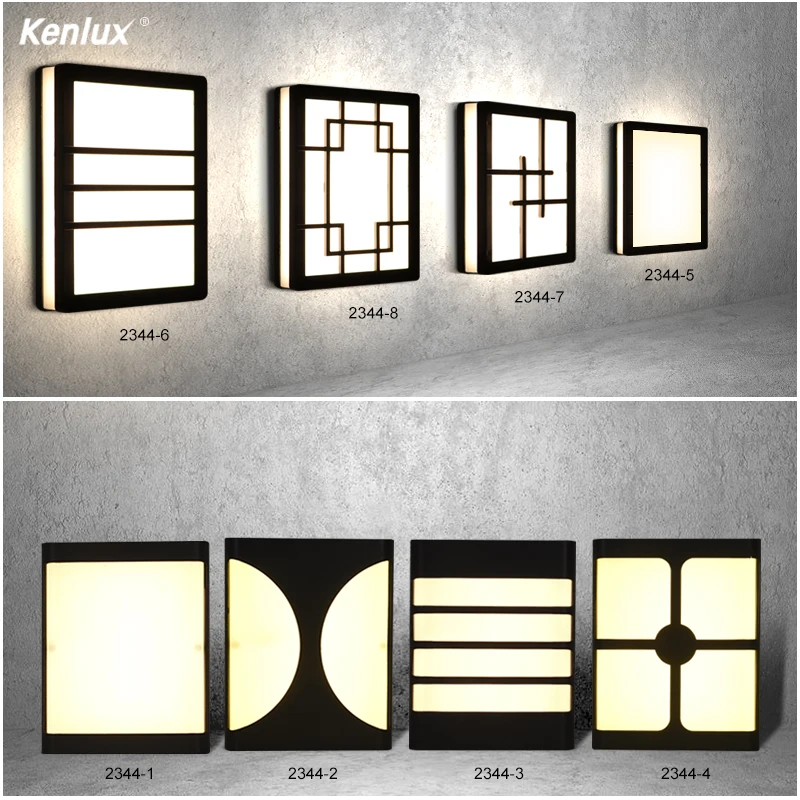 Настенный светодиодный светильник для помещений пластиковый водонепроницаемый